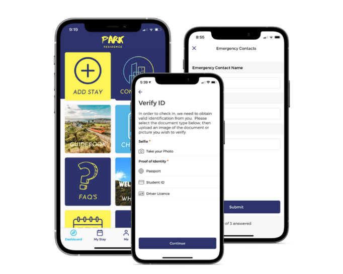 Student App Pre-Arrival